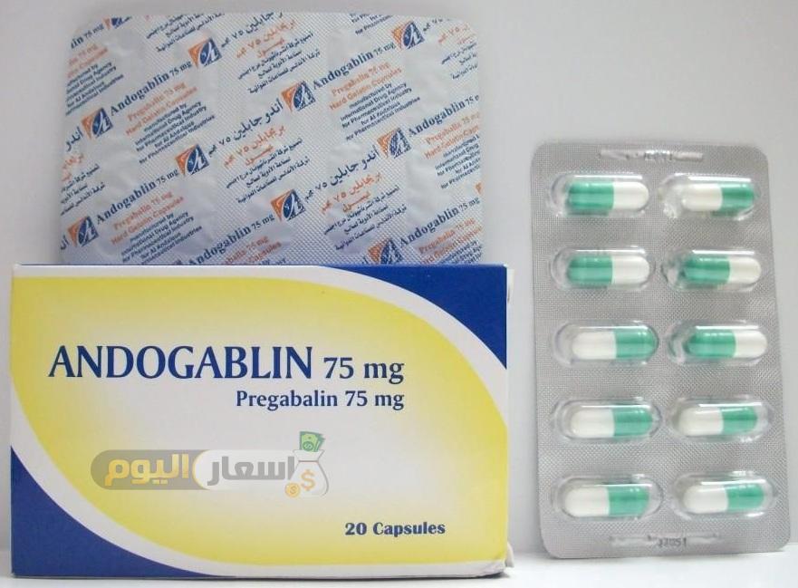 سعر دواء أندوجابلين كبسولات andogablin capsules لعلاج التهاب الأعصاب