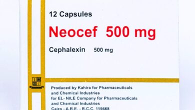 Photo of سعر واستعمال كبسولات نيوسيف Neocef Capsules المضاد الحيوي الواسع المجال