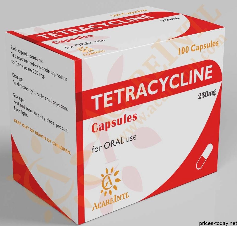 سعر دواء تتراسيكلين كبسولات tetracycline capsules 