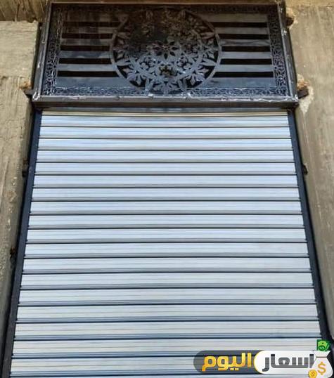 اسعار ابواب المحلات الصاج