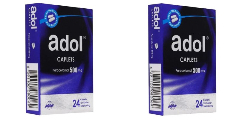 سعر واستخدام دواء أدول أقراص adol tablets مضاد للرشح وأعراض البرد