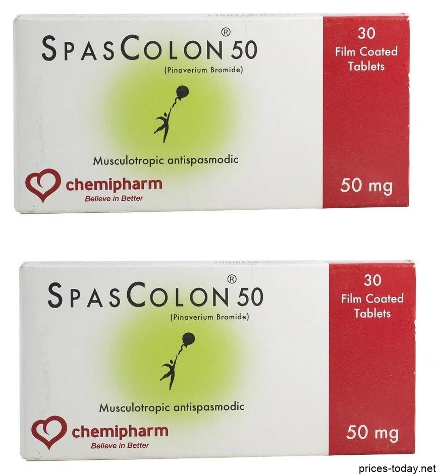 سعر دواء سباسكولون أقراص spascolon tablets لعلاج اضطرابات المعدة والقولون